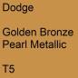 Preview: Dodge, Golden Bronze Pearl Metallic, T5.